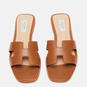 Steve Madden HADYN COGNAC LEATHER Sandals